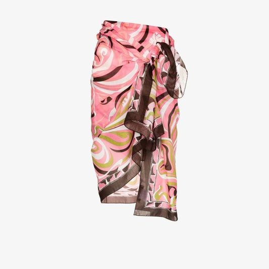 Africana Print Cotton CarrÃ_x0083_Â© Scarf