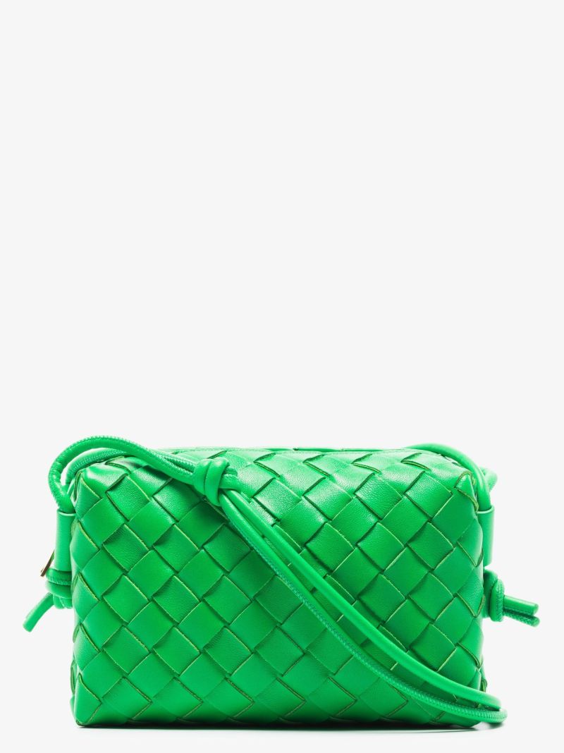 Green  Loop Mini Leather Bag
