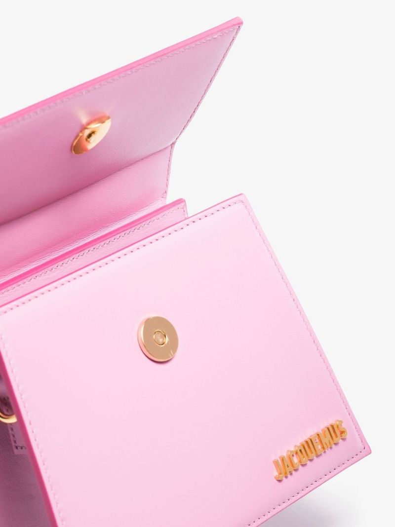 Pink Le Chiquito Moyen Leather Tote Bag