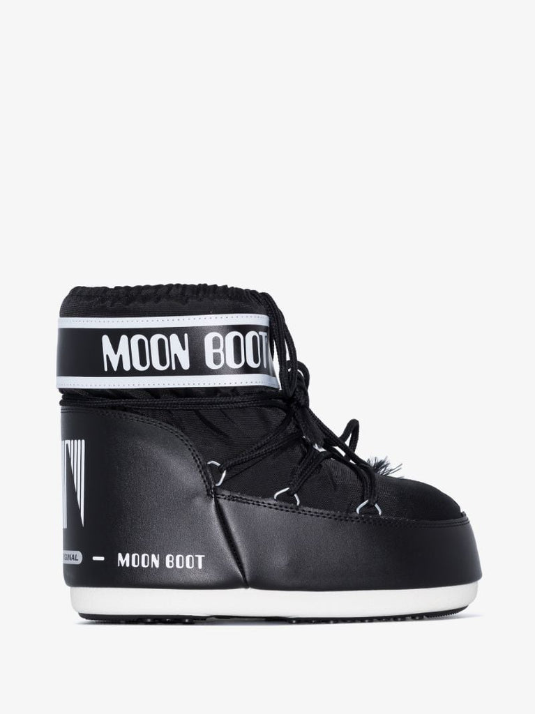 Black Icon Low Snow Boots