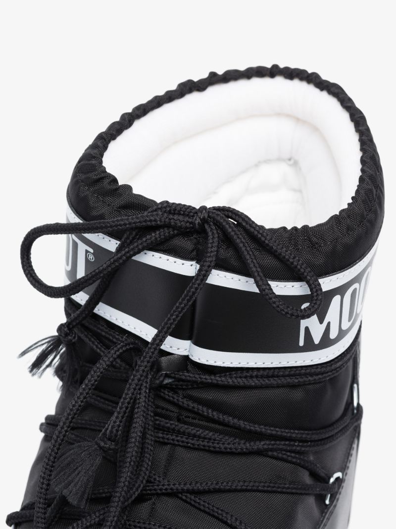 Black Icon Low Snow Boots