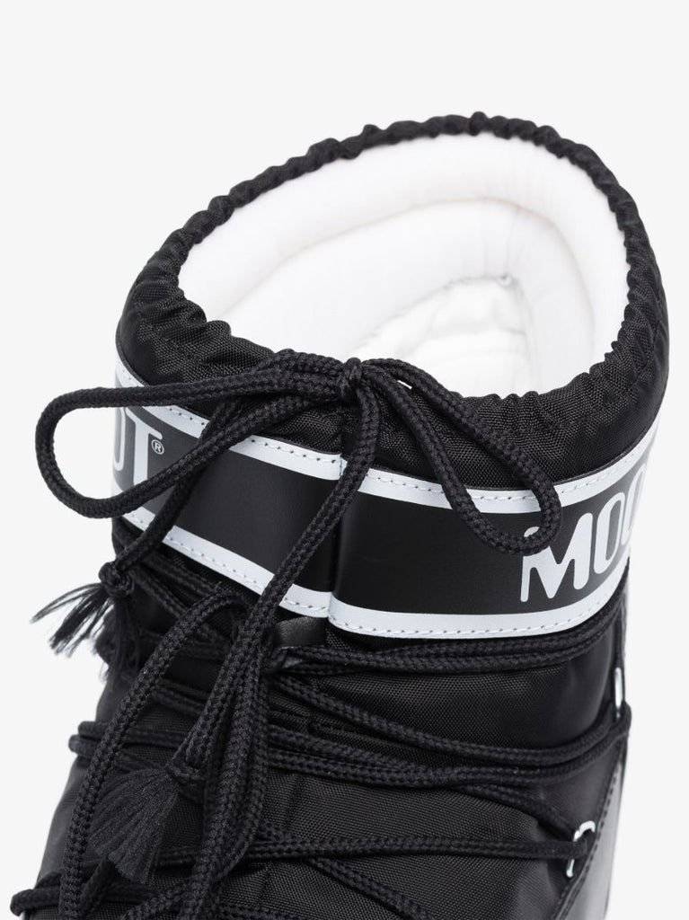Black Icon Low Snow Boots