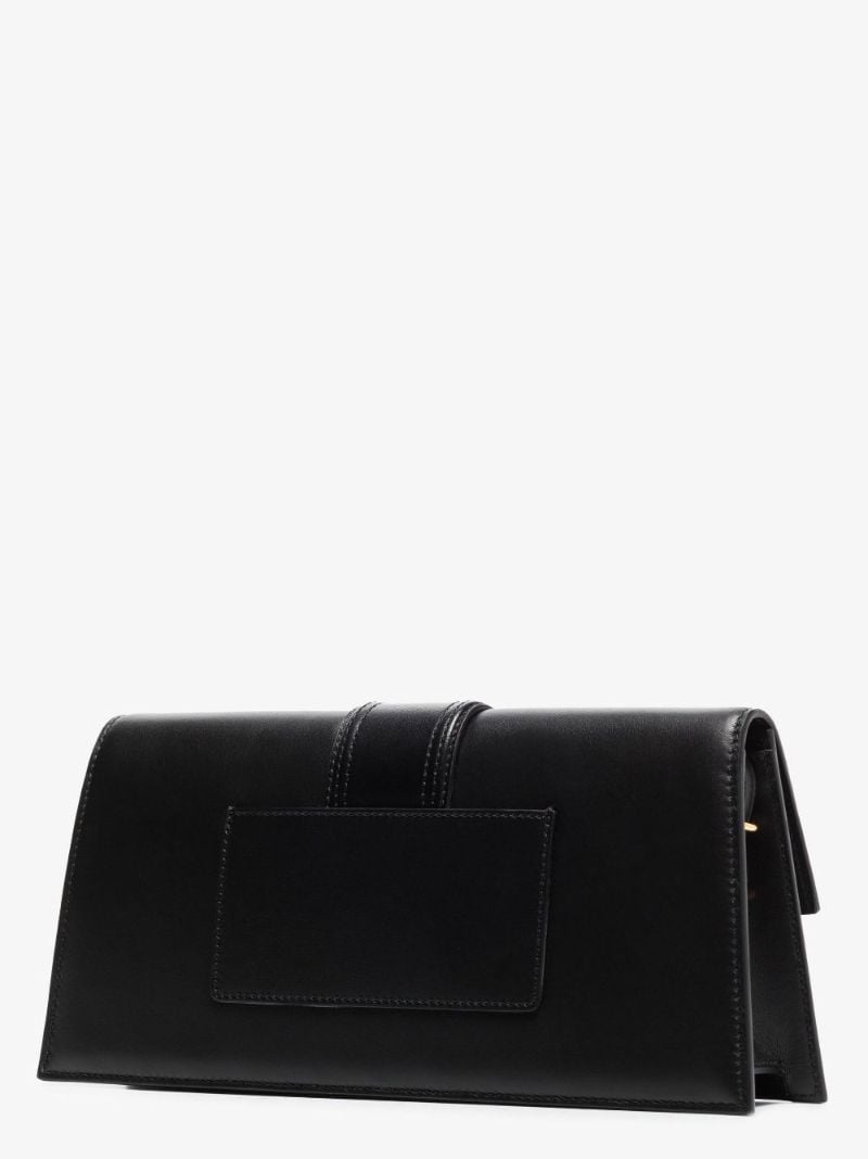 Black Le Bambino Long Leather Shoulder Bag
