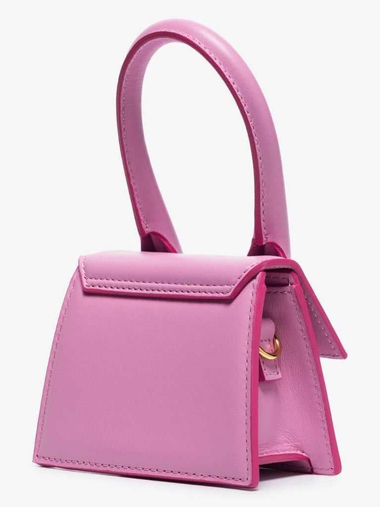Pink Le Chiquito Leather Mini Bag