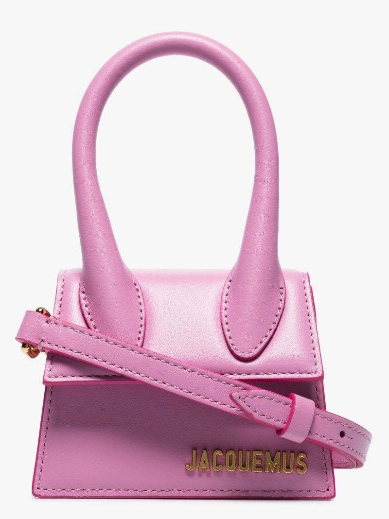 Pink Le Chiquito Leather Mini Bag