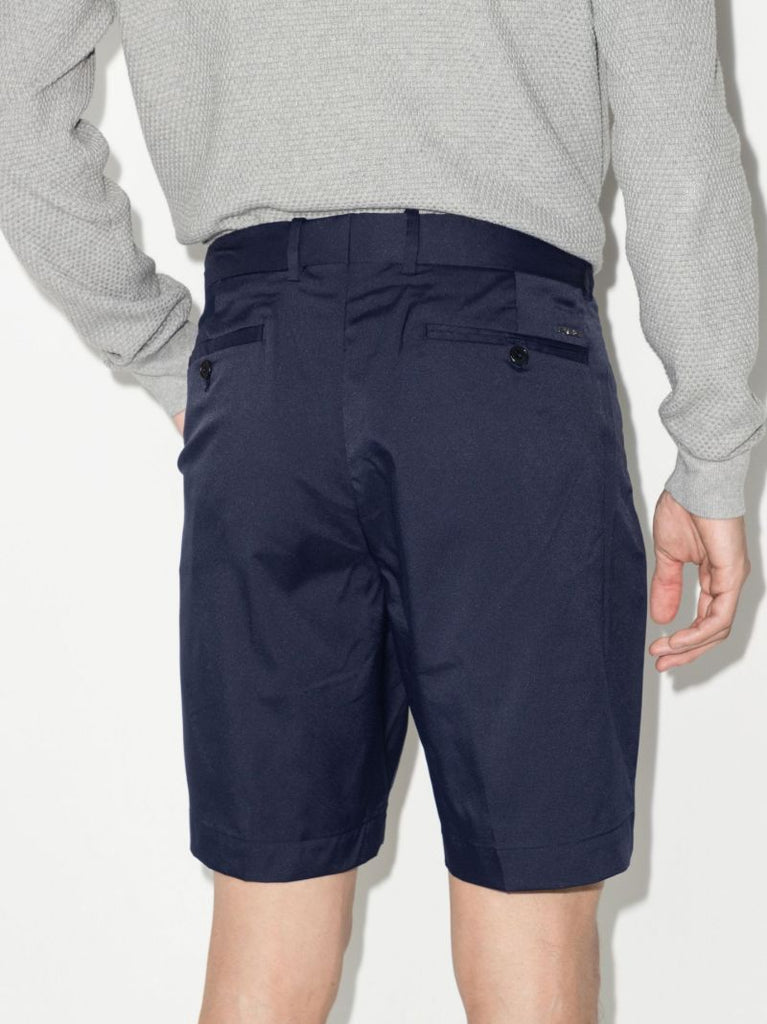 Blue Tailored Golf Shorts