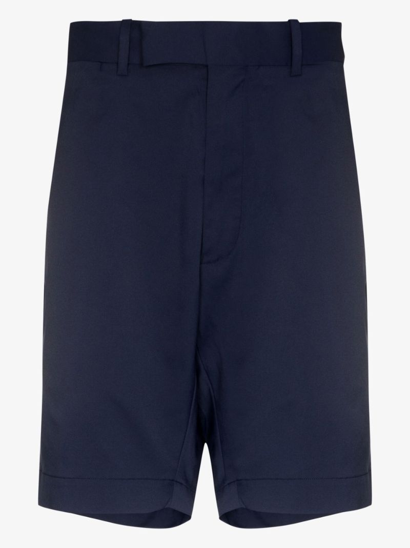 Blue Tailored Golf Shorts