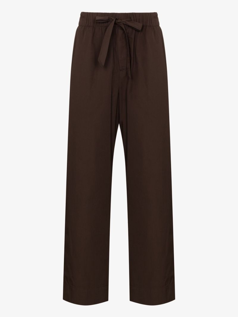 Brown Organic Cotton Pyjama Trousers