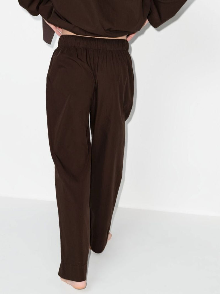 Brown Organic Cotton Pyjama Trousers