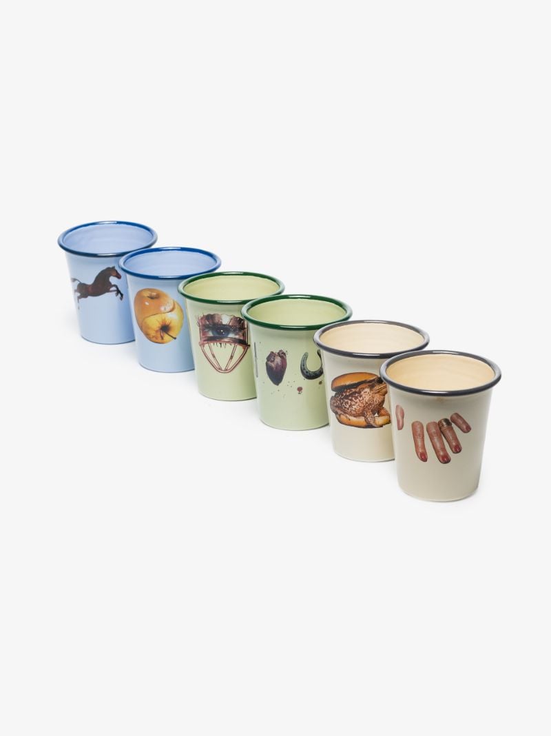 Multicoloured Toiletpaper Cup Set
