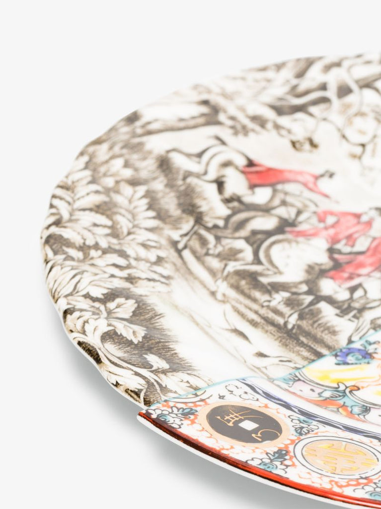 Multicoloured Eusapia Hybrid Dinner Plate