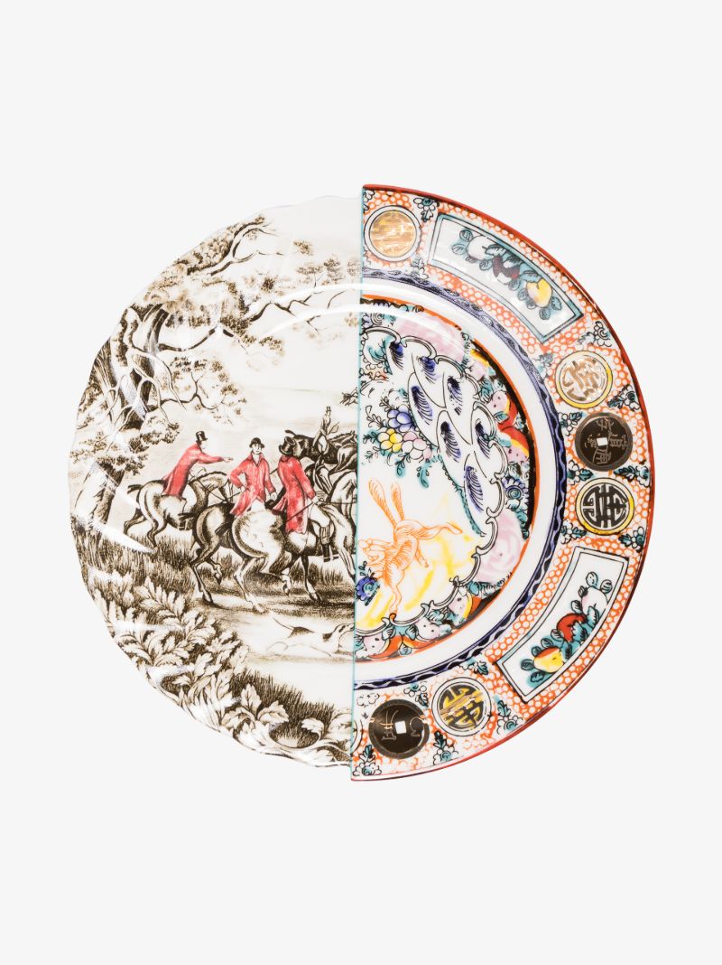 Multicoloured Eusapia Hybrid Dinner Plate