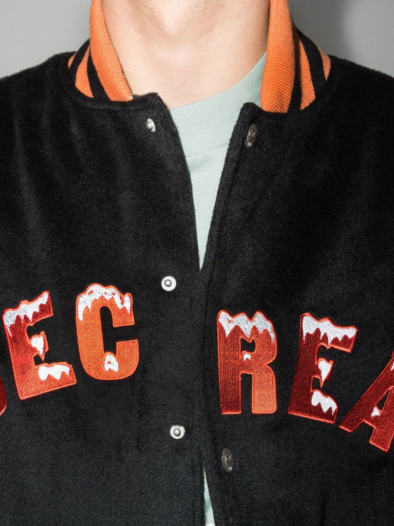 Logo AppliquÃ_x0083_Â©d Bomber Jacket