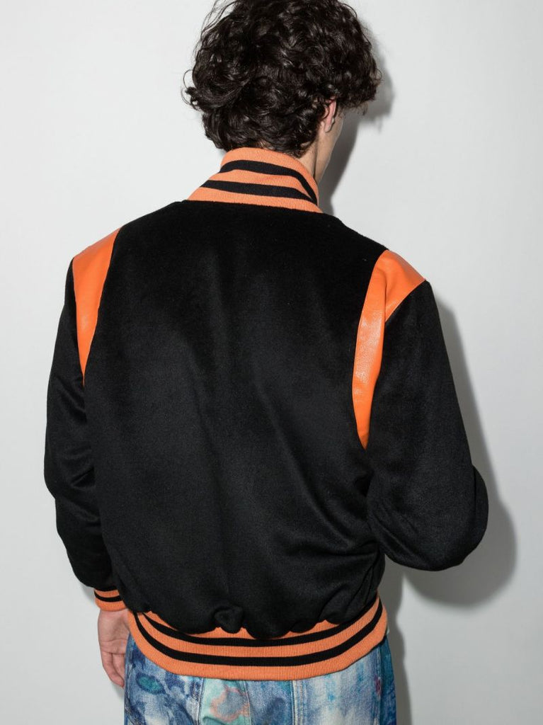 Logo AppliquÃ_x0083_Â©d Bomber Jacket