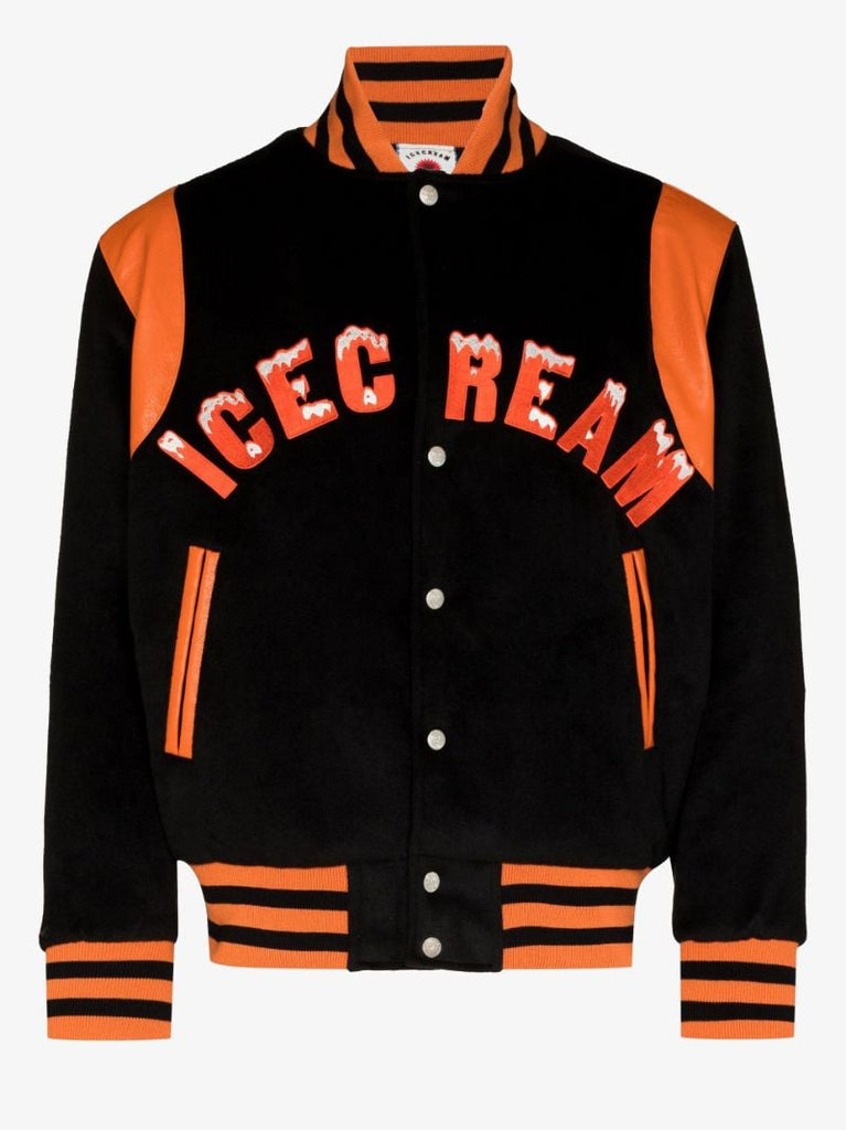Logo AppliquÃ_x0083_Â©d Bomber Jacket