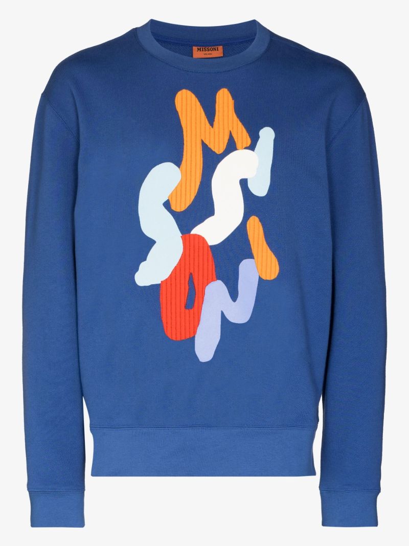 Logo Print Cotton Sweatshirt