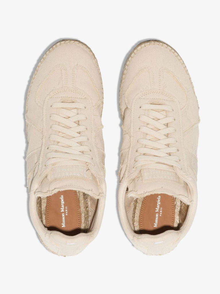 Neutral Replica Espadrille Sneakers