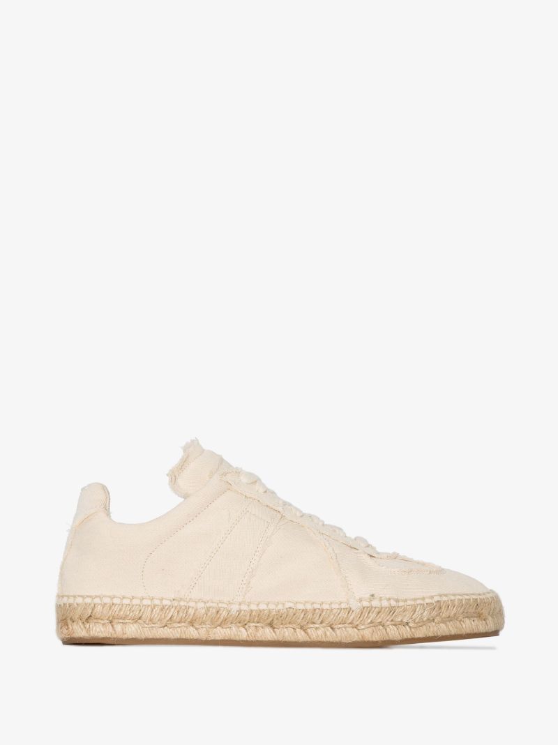 Neutral Replica Espadrille Sneakers