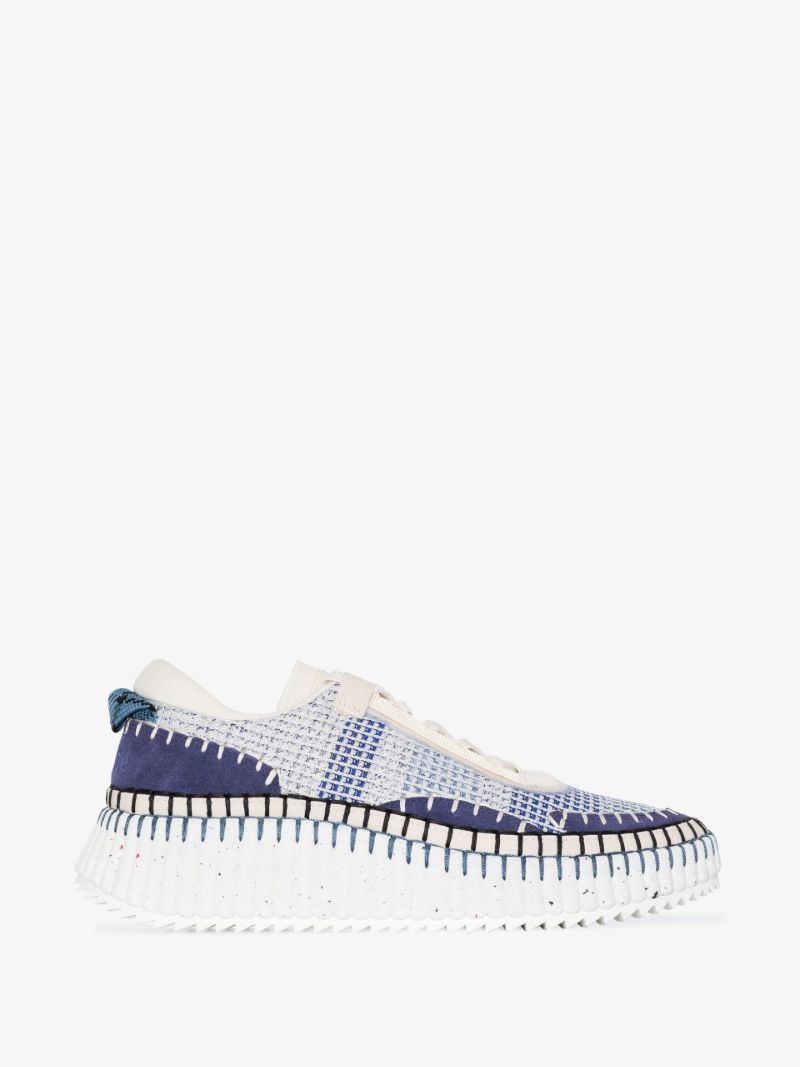Blue Nama Low Top Sneakers