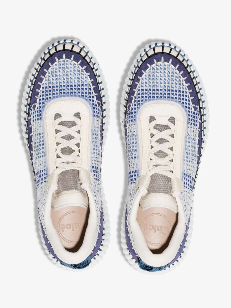 Blue Nama Low Top Sneakers