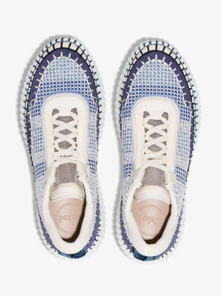 Blue Nama Low Top Sneakers