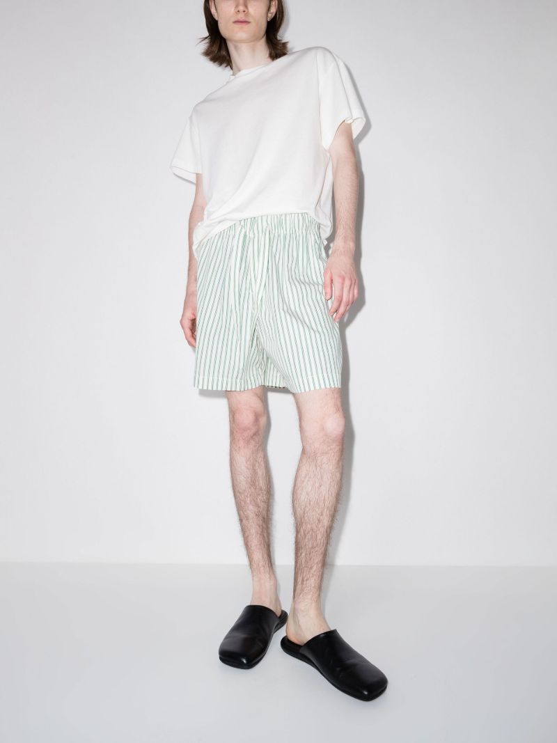Striped Organic Cotton Pyjama Shorts