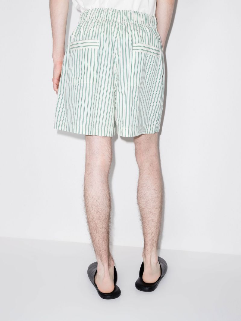 Striped Organic Cotton Pyjama Shorts