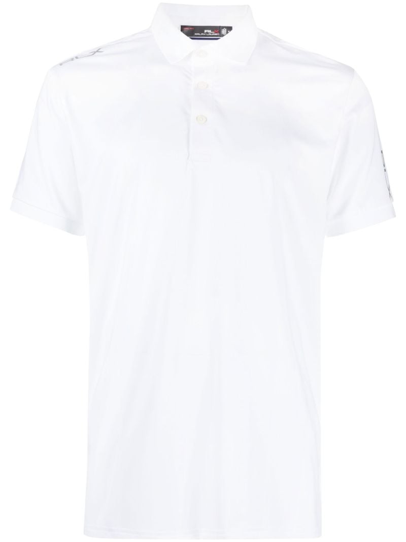 White Rlx Performance Polo Shirt