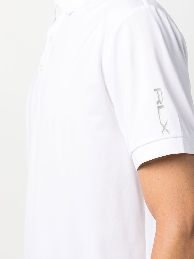 White Rlx Performance Polo Shirt
