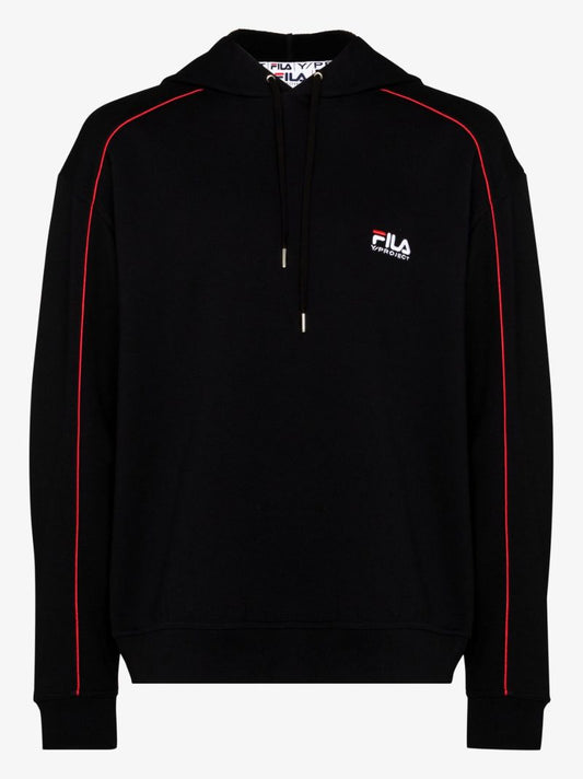 X Fila Double Neck Cotton Hoodie