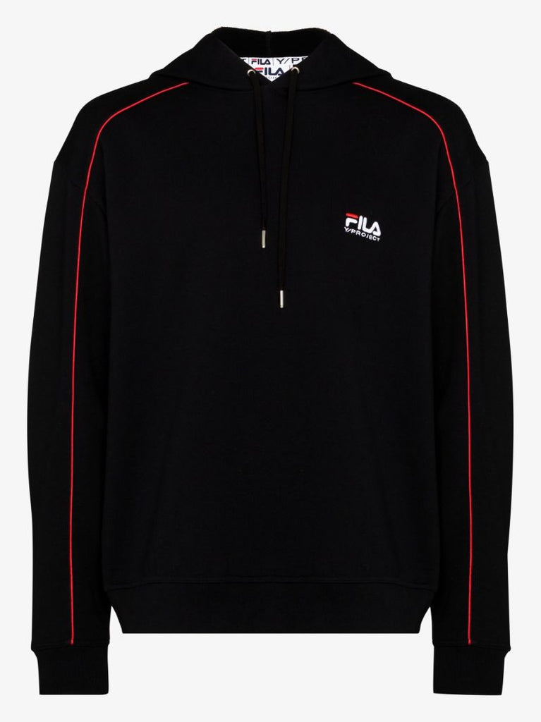 X Fila Double Neck Cotton Hoodie