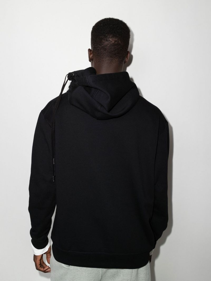 X Fila Double Neck Cotton Hoodie
