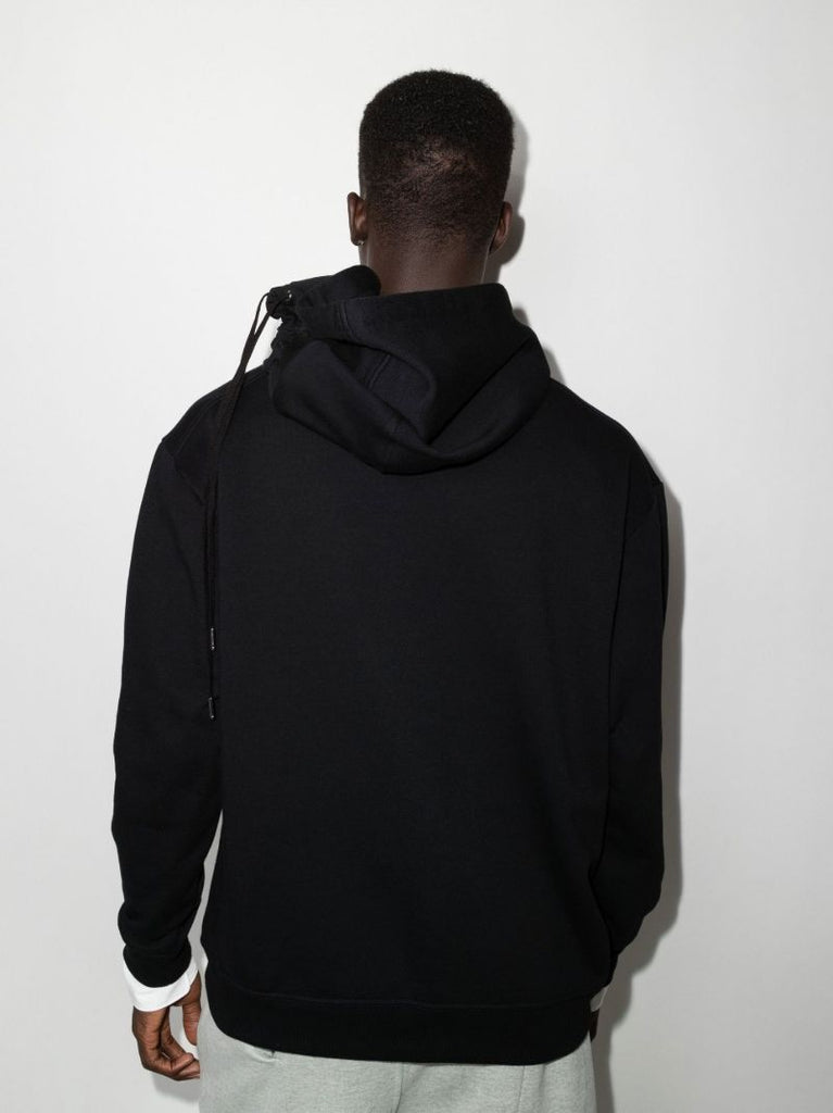 X Fila Double Neck Cotton Hoodie