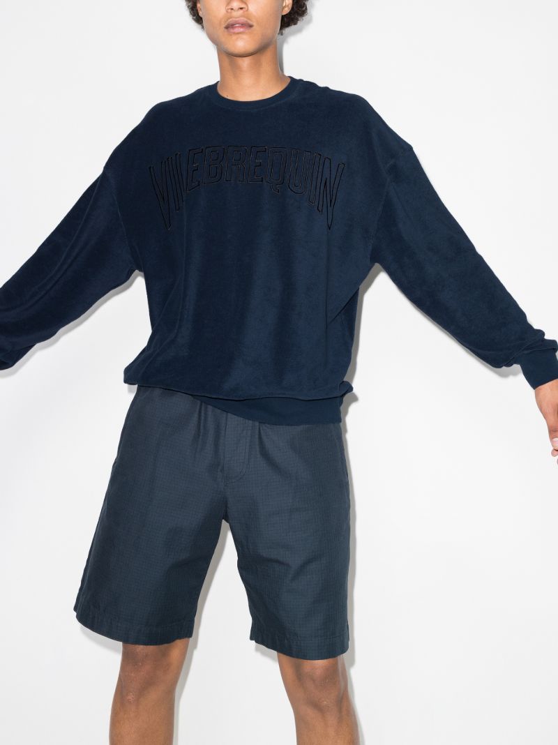 Terry Cotton Logo Sweatshirt