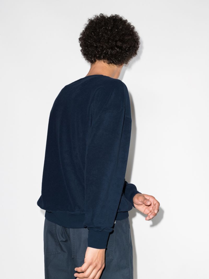 Terry Cotton Logo Sweatshirt