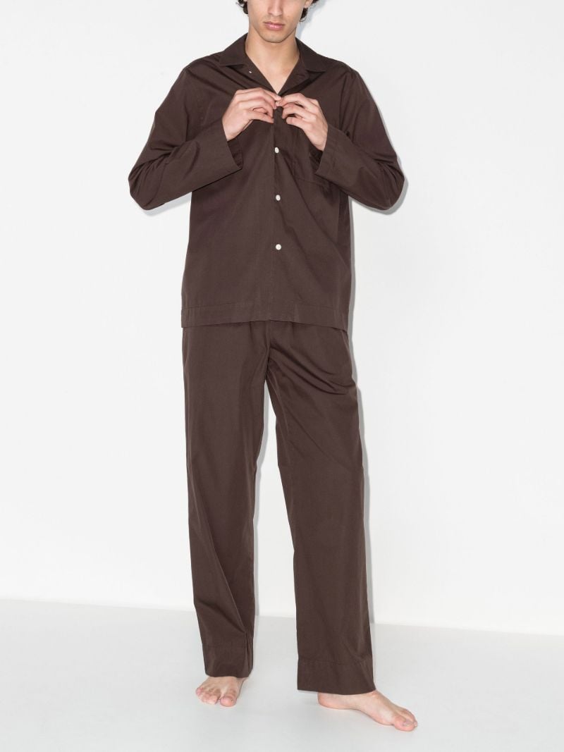 Organic Cotton Long Sleeve Pyjama Shirt