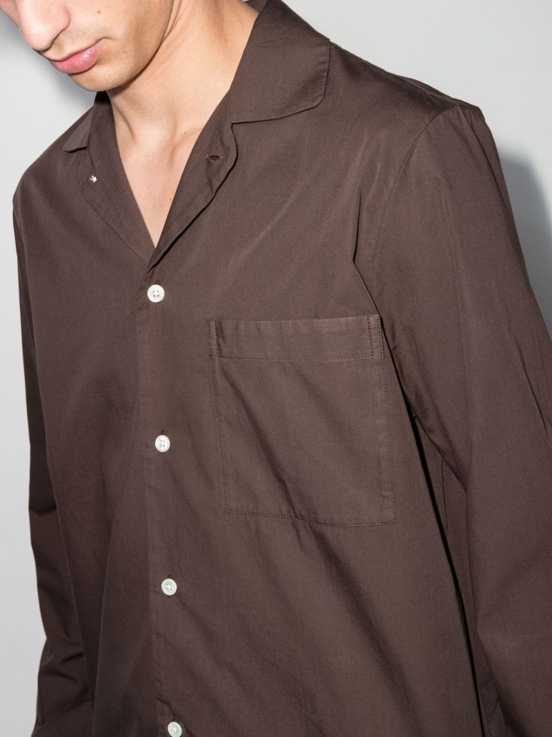 Organic Cotton Long Sleeve Pyjama Shirt