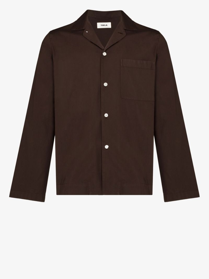 Organic Cotton Long Sleeve Pyjama Shirt