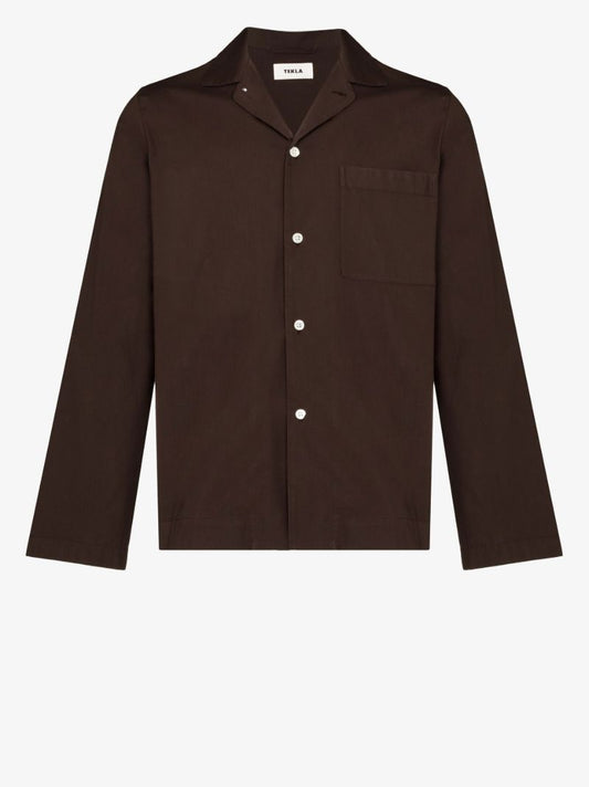 Organic Cotton Long Sleeve Pyjama Shirt