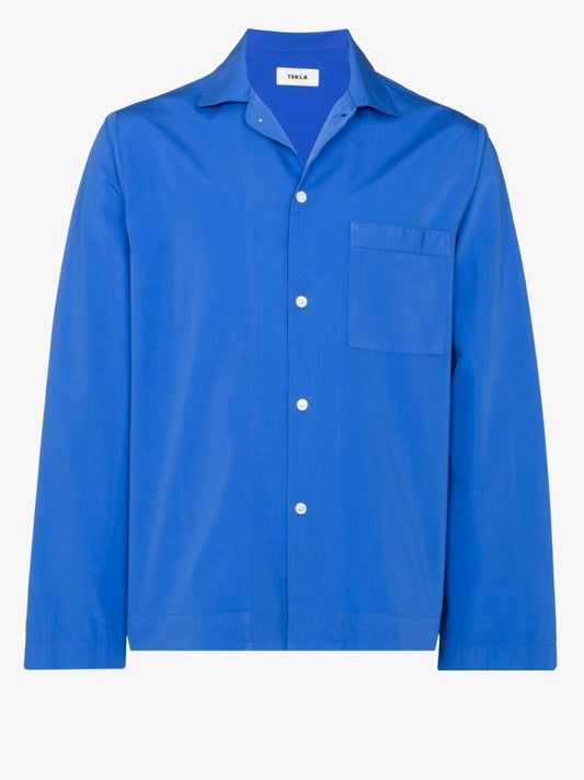 Organic Cotton Poplin Pyjama Shirt