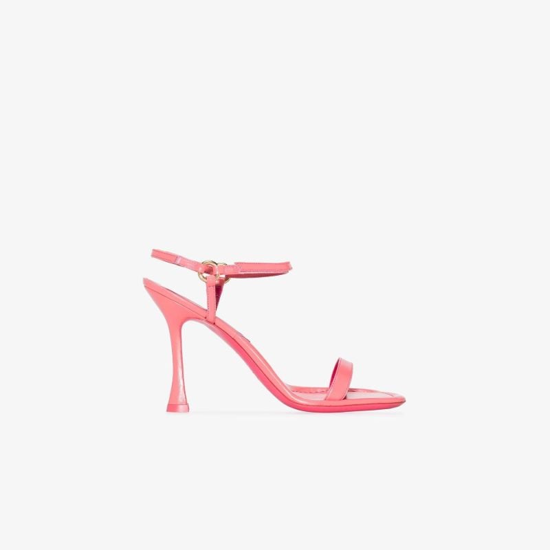 Pink Mia 100 Leather Sandals