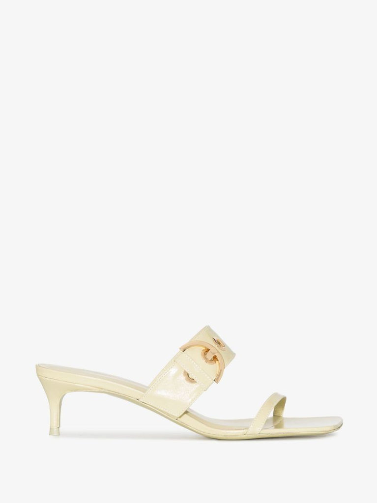 Green Bettina 50 Leather Sandals