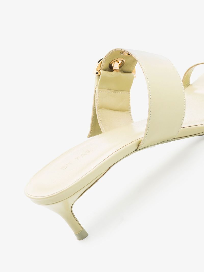 Green Bettina 50 Leather Sandals
