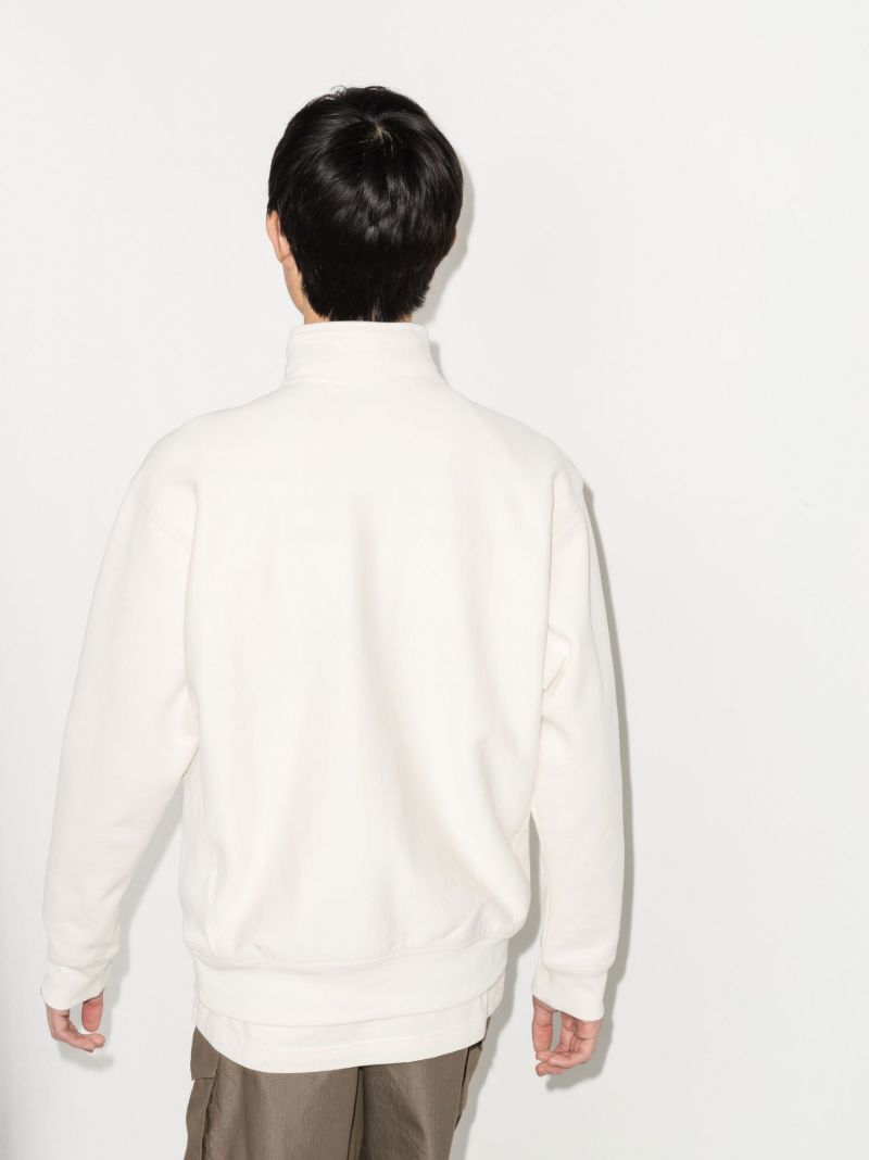 White American Script Half-zip Sweatshirt