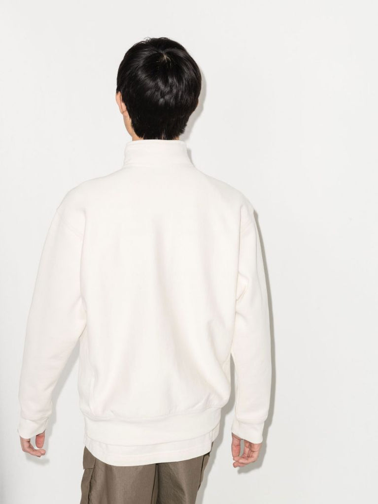White American Script Half-zip Sweatshirt