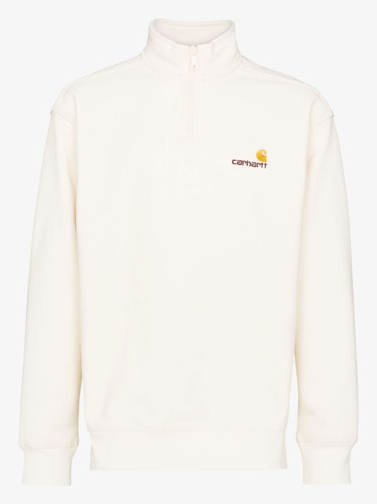 White American Script Half-zip Sweatshirt