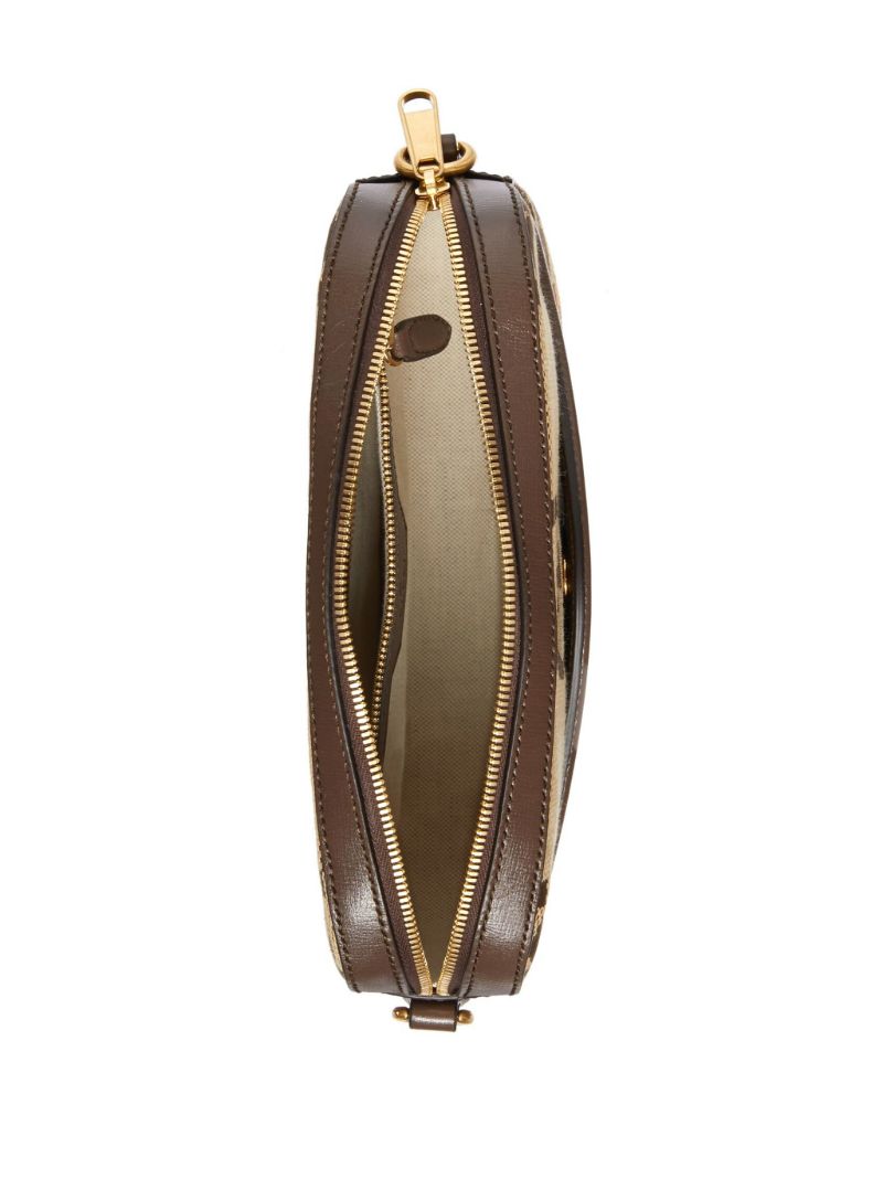 Brown Gg Jumbo Messenger Bag