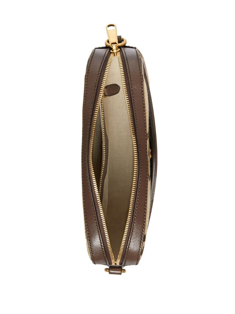 Brown Gg Jumbo Messenger Bag