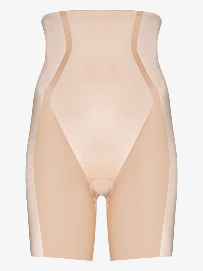 Neutral Haute Contour Mid-thigh Shorts