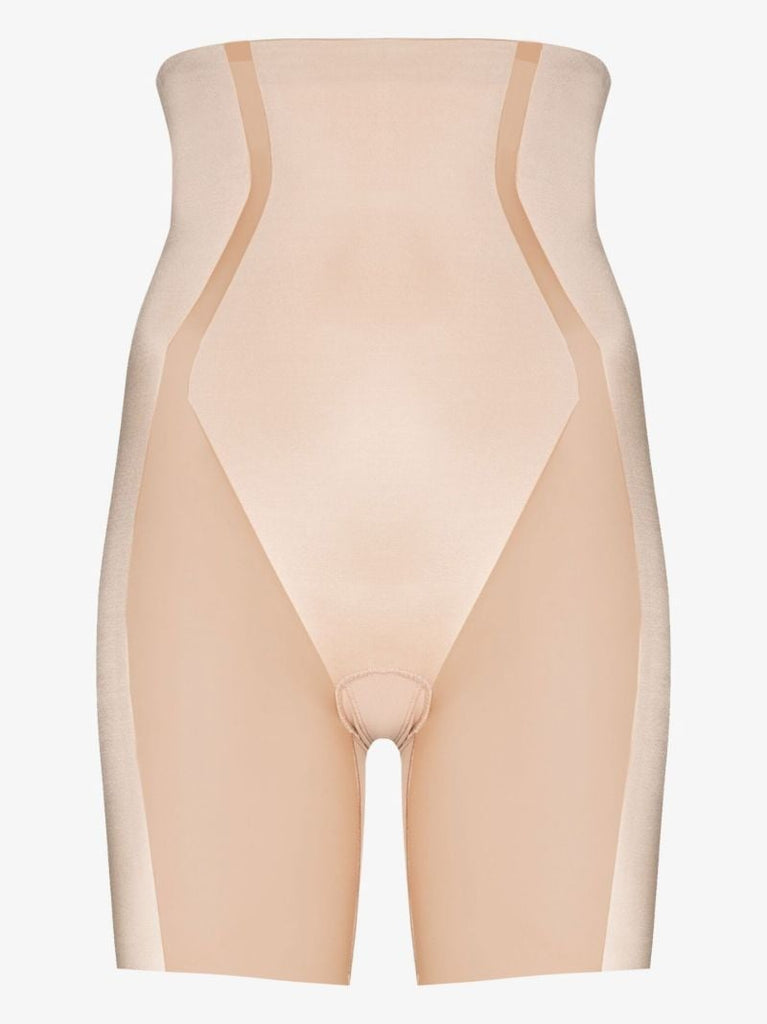 Neutral Haute Contour Mid-thigh Shorts